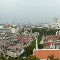 Herrlicher Blick über Bangkok